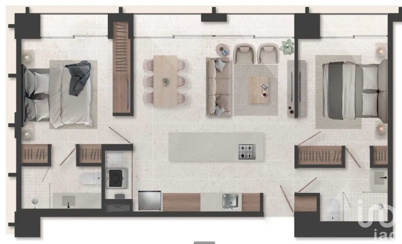 Departamento en Venta en Virreyes Residencial, Zapopan, Jalisco | NEX-206583 | iad México | Foto 6 de 9