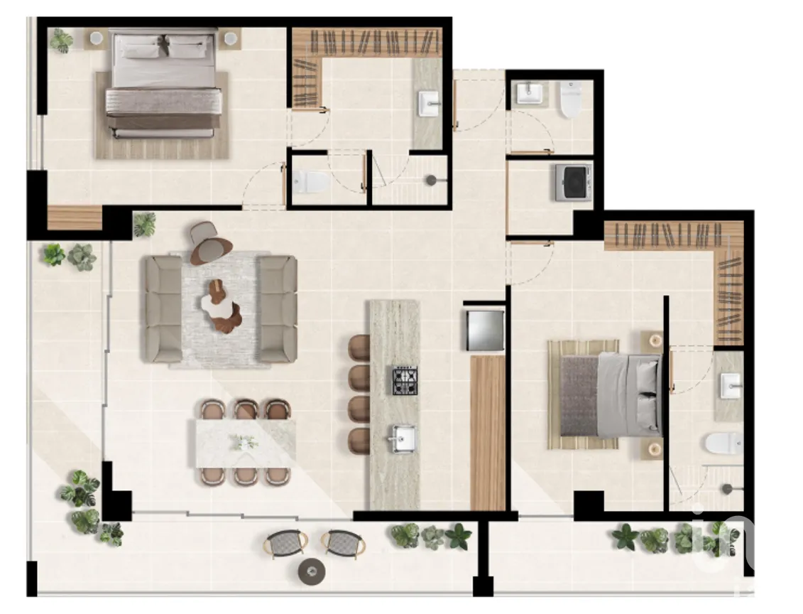 Departamento en Venta en Cabo San Lucas Centro, Los Cabos, Baja California Sur | NEX-214130 | iad México | Foto 6 de 13