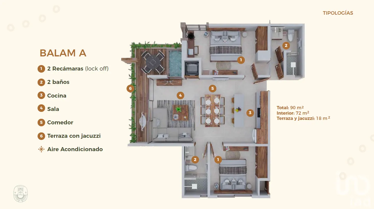 Departamento en Venta en Isla de Holbox, Lázaro Cárdenas, Quintana Roo | NEX-238484 | iad México | Foto 8 de 9