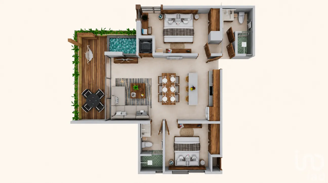 Departamento en Venta en Isla de Holbox, Lázaro Cárdenas, Quintana Roo | NEX-238484 | iad México | Foto 11 de 12