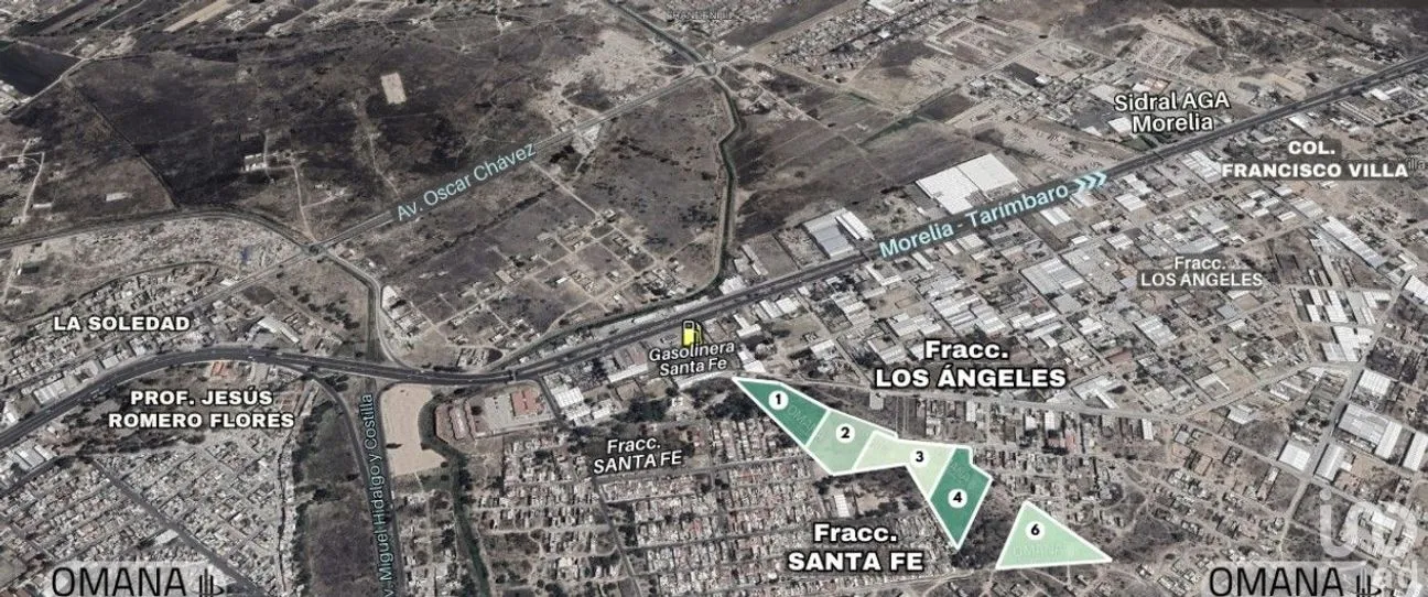 Terreno en Venta en Los Ángeles, Morelia, Michoacán de Ocampo | NEX-238144 | iad México | Foto 9 de 9
