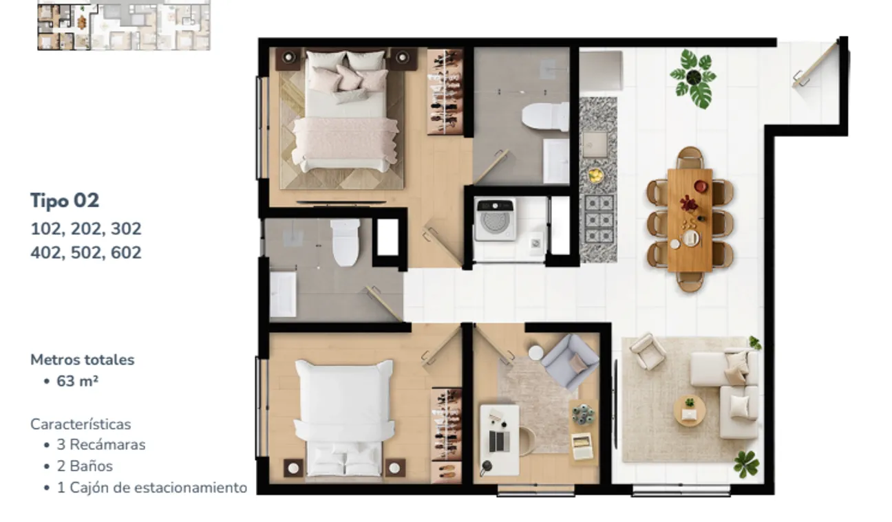 Departamento en Venta en San Pedro de los Pinos, Benito Juárez, Ciudad de México | NEX-255942 | iad México | Foto 5 de 5