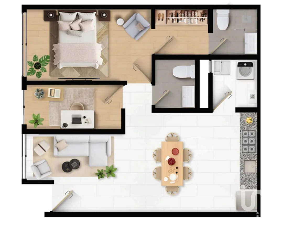 Departamento en Venta en San Pedro de los Pinos, Benito Juárez, Ciudad de México | NEX-255942 | iad México | Foto 9 de 13