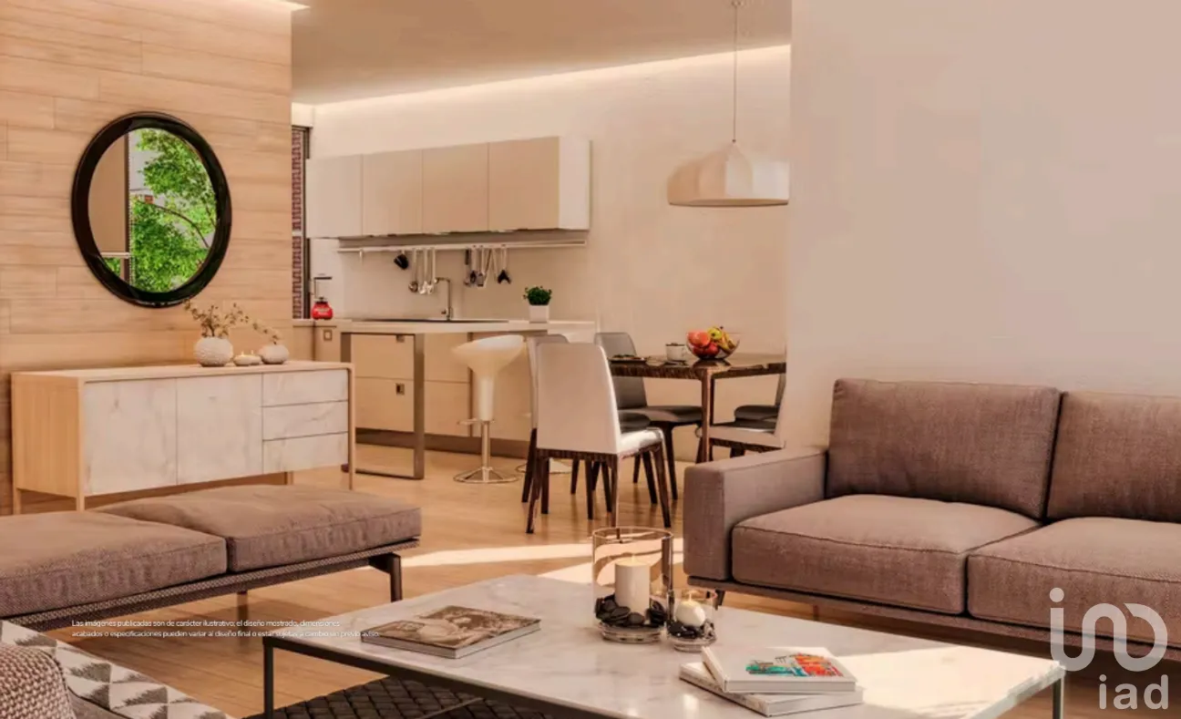 Departamento en Venta en Roma Norte, Cuauhtémoc, Ciudad de México | NEX-261968 | iad México | Foto 2 de 13