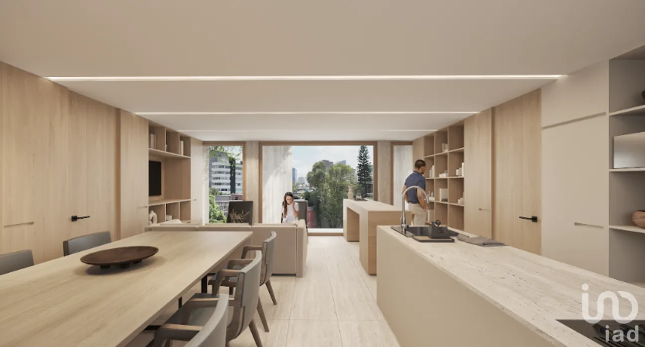 Departamento en Venta en Roma Norte, Cuauhtémoc, Ciudad de México | NEX-261968 | iad México | Foto 3 de 13