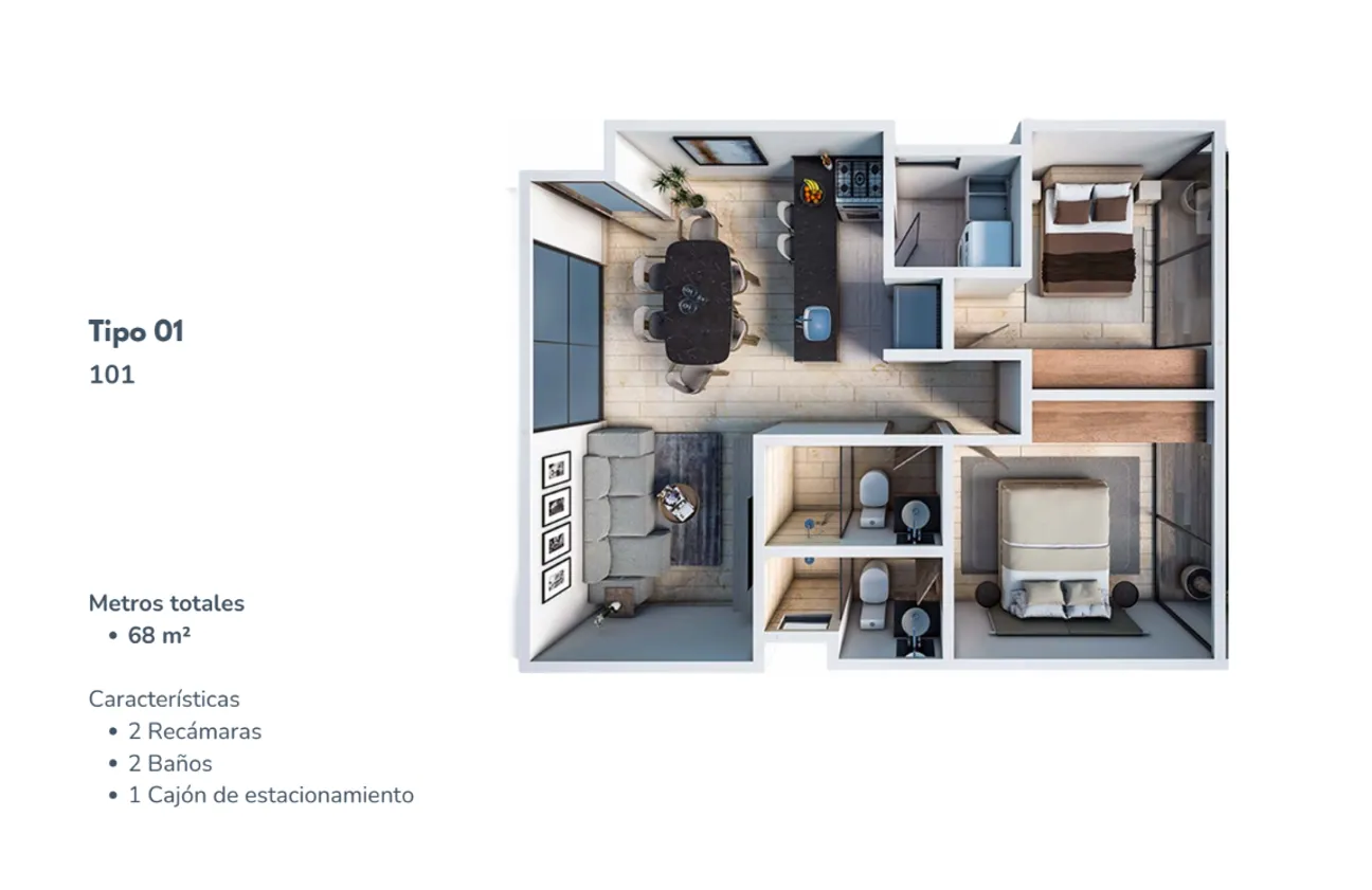 Departamento en Venta en Nápoles, Benito Juárez, Ciudad de México | NEX-295159 | iad México | Foto 10 de 12