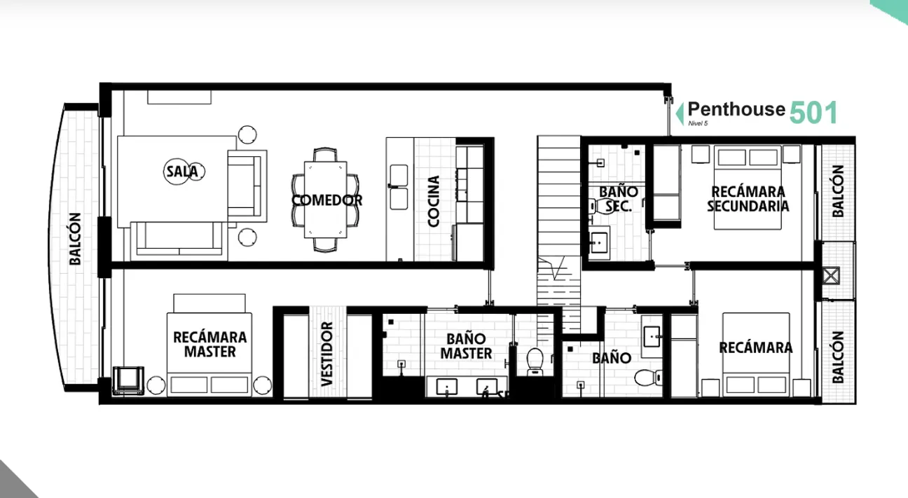 Departamento en Venta en Roma Norte, Cuauhtémoc, Ciudad de México | NEX-303320 | iad México | Foto 19 de 19