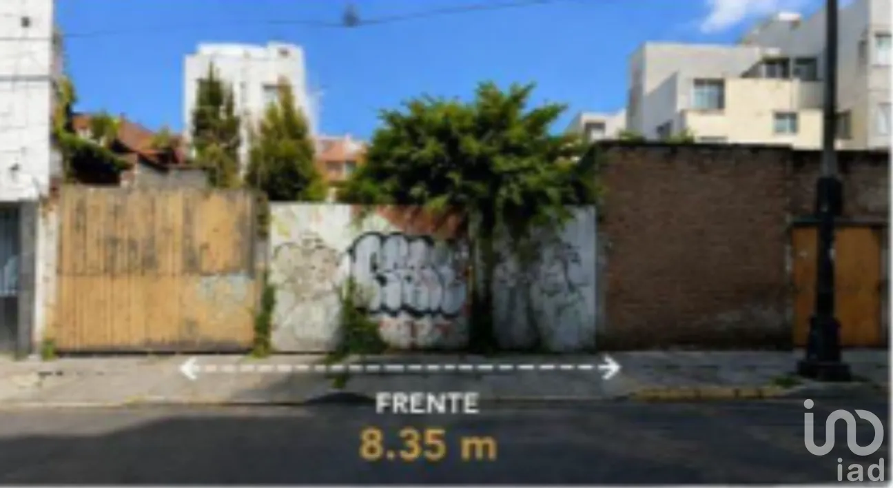 Terreno en Venta en Moderna, Benito Juárez, Ciudad de México | NEX-305851 | iad México | Foto 3 de 7