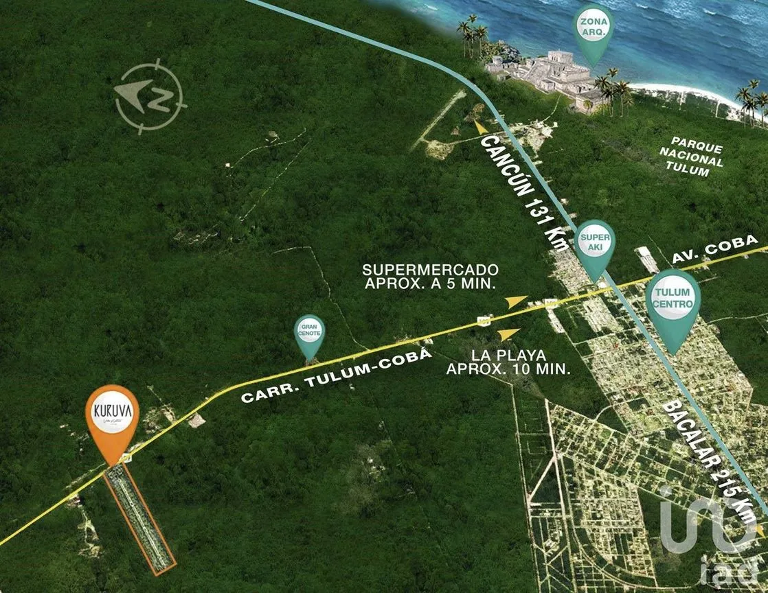 Terreno en Venta en Tulum Centro, Tulum, Quintana Roo | NEX-198344 | iad México | Foto 5 de 5