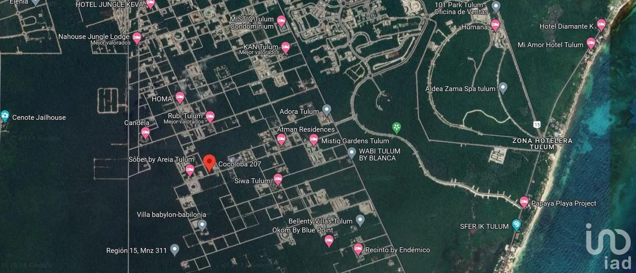 Terreno en Venta en La Veleta, Tulum, Quintana Roo | NEX-204088 | iad México | Foto 2 de 2