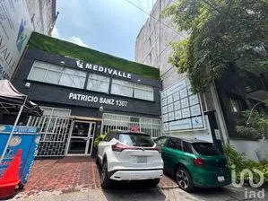 NEX-298783 - Oficina en Renta, con 1 recamara, con 12 m2 de construcción en Del Valle Norte, CP 03103, Ciudad de México.
