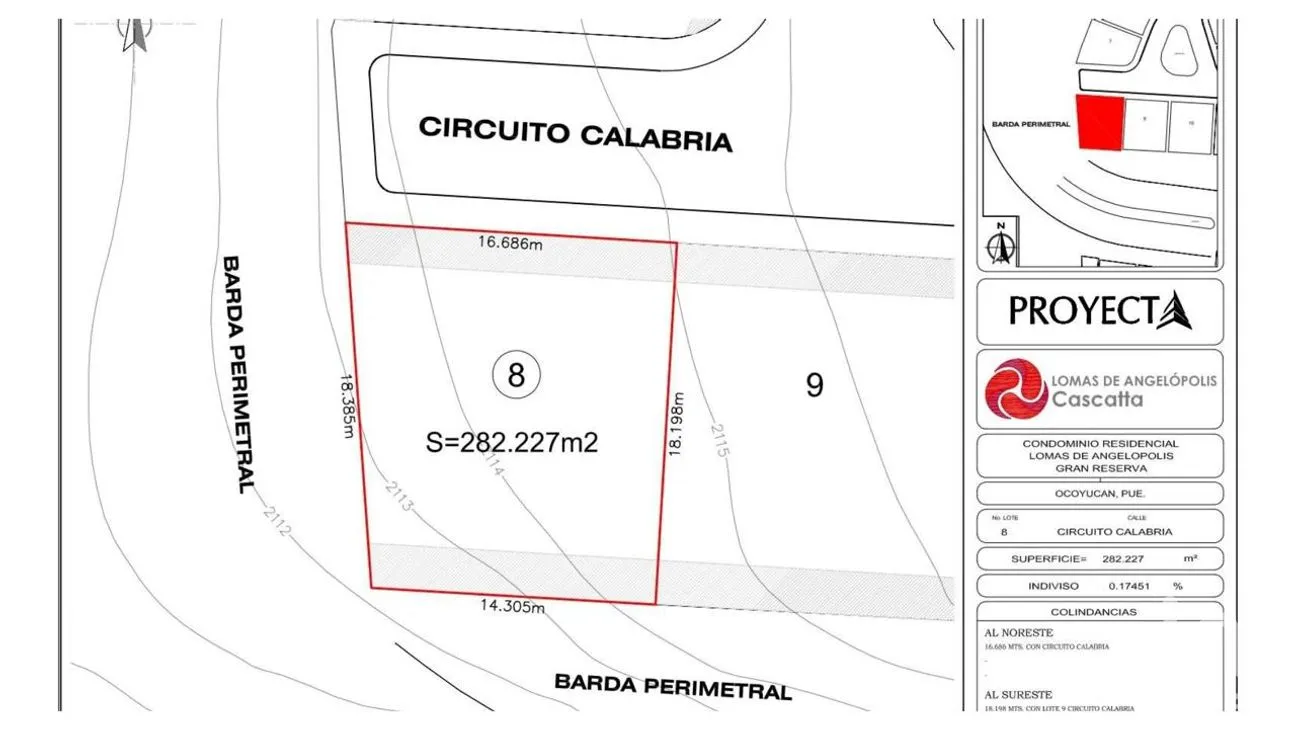 Terreno en Venta en Lomas de Angelópolis, San Andrés Cholula, Puebla | NEX-256027 | iad México | Foto 5 de 5