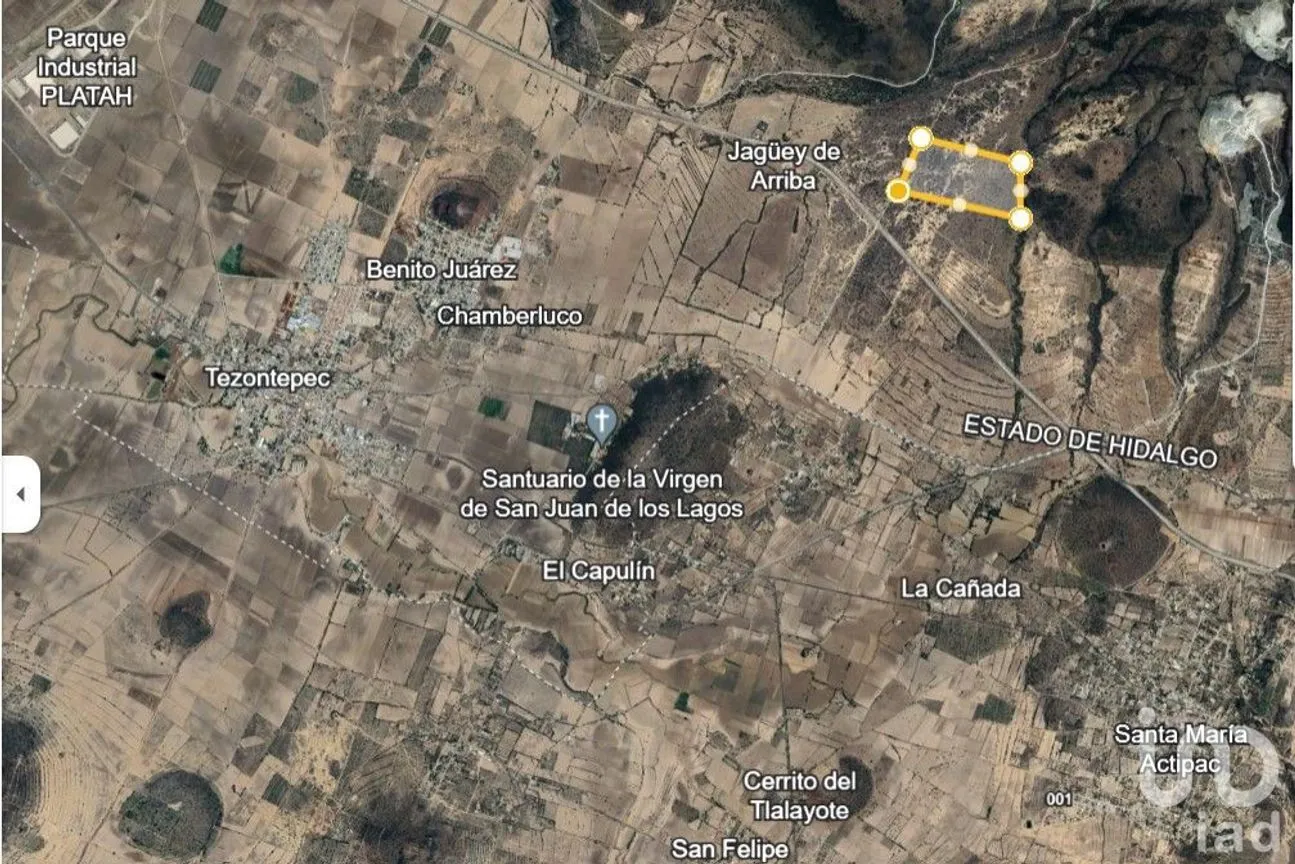 Terreno en Venta en Tezontepec de Aldama Centro, Tezontepec de Aldama, Hidalgo | NEX-197260 | iad México | Foto 1 de 2
