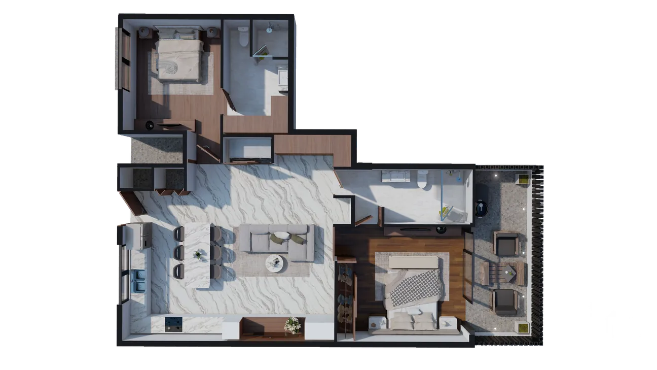 Departamento en Venta en Chapultepec Country, Guadalajara, Jalisco | NEX-191211 | iad México | Foto 10 de 10