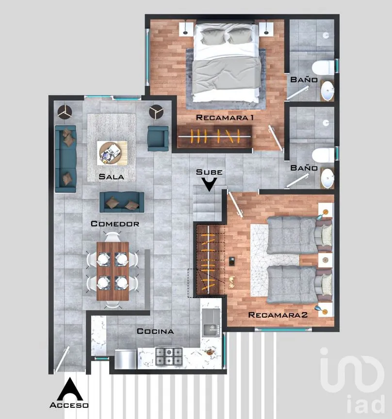 Departamento en Venta en Ajusco, Coyoacán, Ciudad de México | NEX-289665 | iad México | Foto 11 de 13