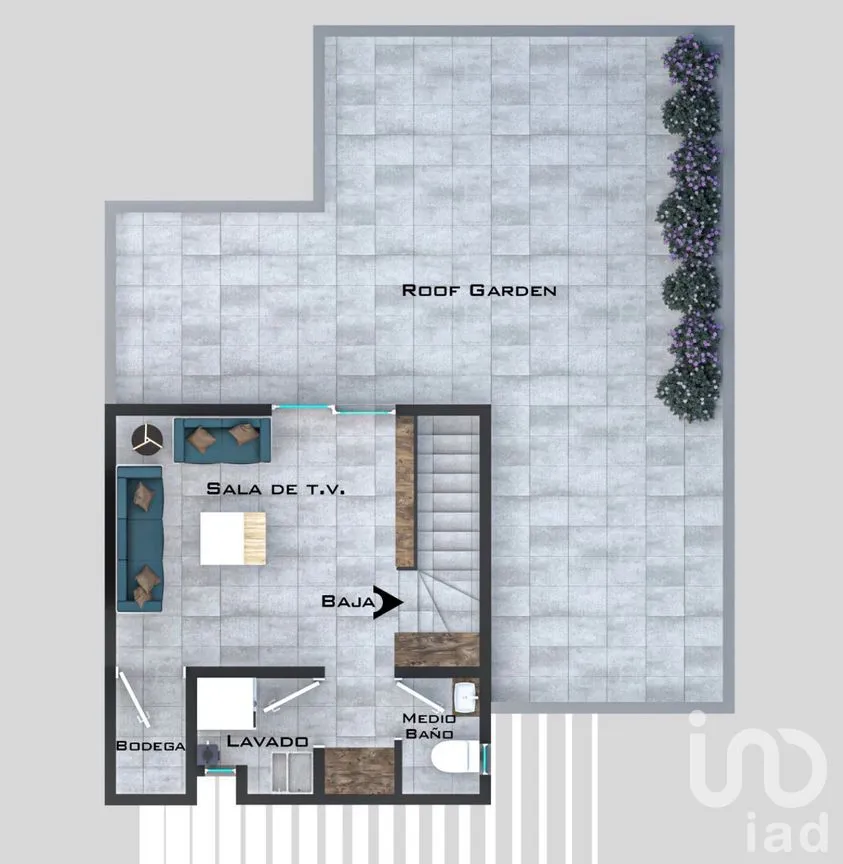 Departamento en Venta en Ajusco, Coyoacán, Ciudad de México | NEX-289665 | iad México | Foto 12 de 13