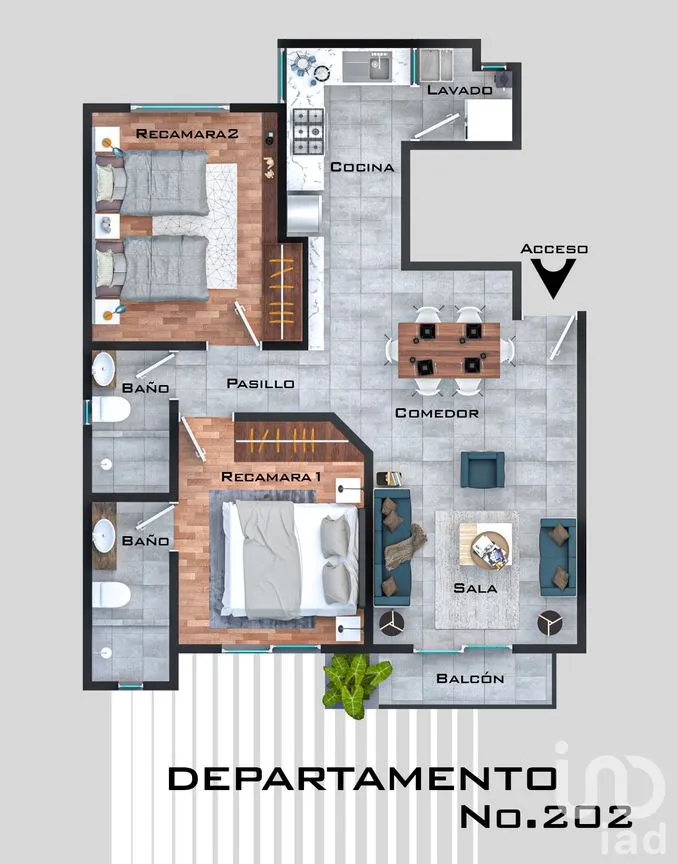 Departamento en Venta en Ajusco, Coyoacán, Ciudad de México | NEX-289665 | iad México | Foto 5 de 13