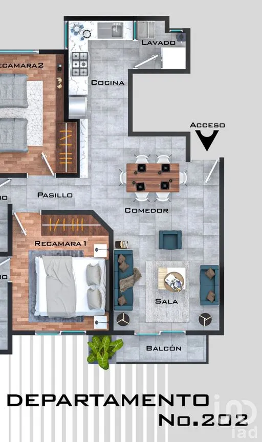 Departamento en Venta en Ajusco, Coyoacán, Ciudad de México | NEX-289665 | iad México | Foto 6 de 13