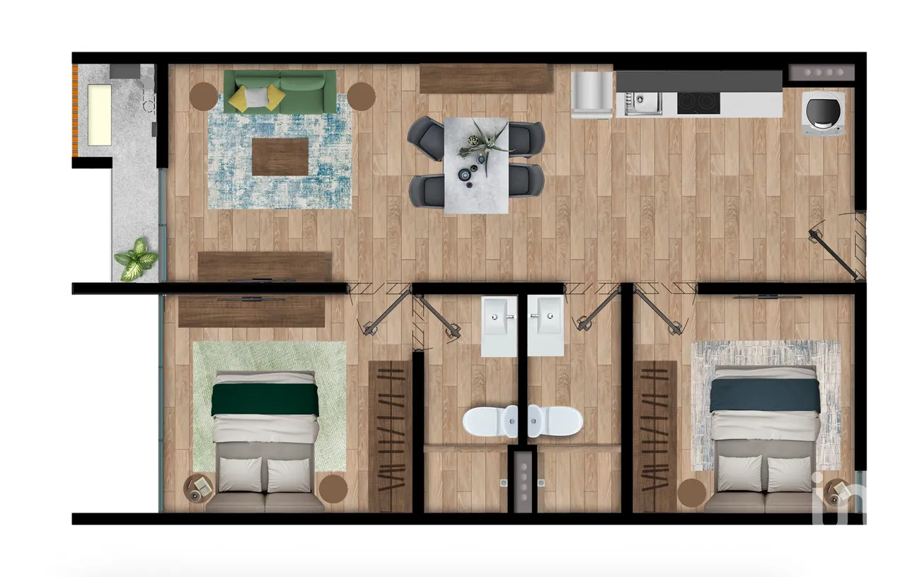 Departamento en Venta en Industrial, Monterrey, Nuevo León | NEX-256979 | iad México | Foto 6 de 12