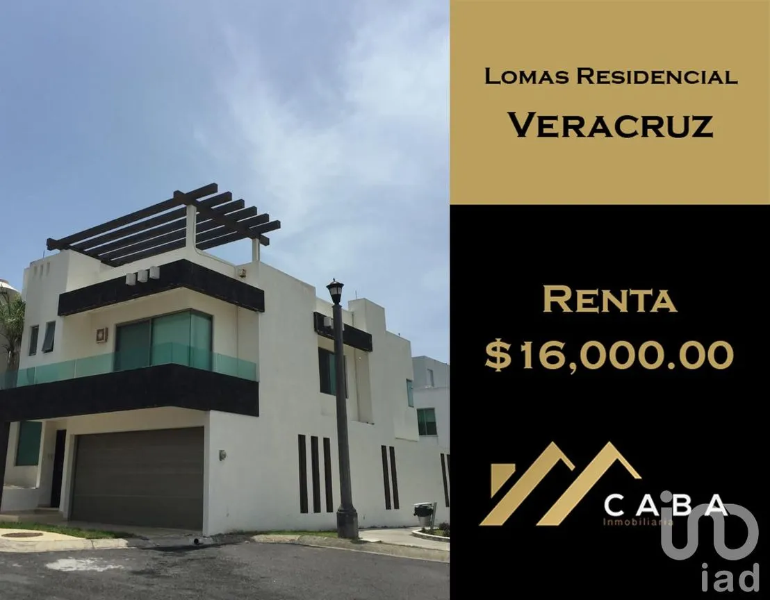 Casa en Renta en Las Lomas Residencial, Alvarado, Veracruz de Ignacio de la Llave | NEX-24281 | iad México | Foto 1 de 4
