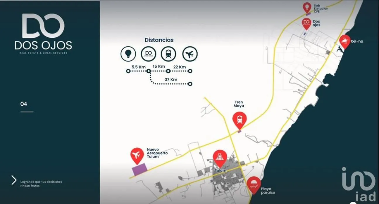 Terreno en Venta en Ciudad Chemuyil, Tulum, Quintana Roo | NEX-237475 | iad México | Foto 2 de 2