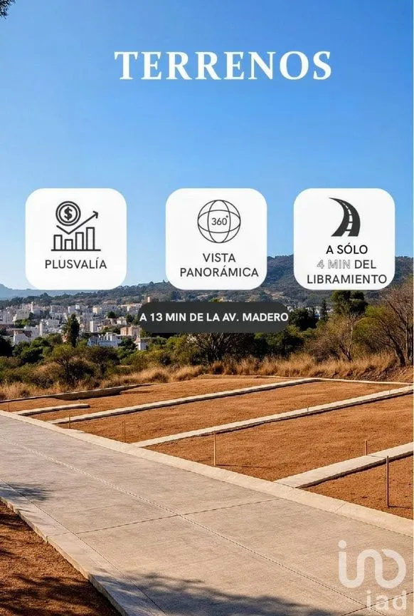 Terreno en Venta en Mirador del Quinceo, Morelia, Michoacán de Ocampo | NEX-296374 | iad México | Foto 8 de 10
