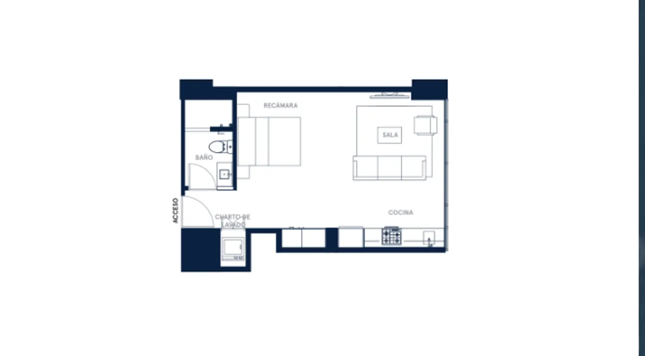 Departamento en Renta en Roma Norte, Cuauhtémoc, Ciudad de México | NEX-246082 | iad México | Foto 10 de 10