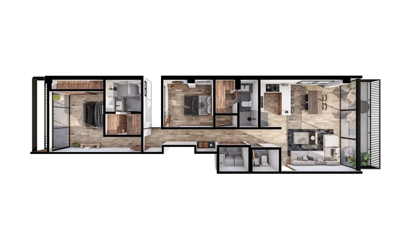 Departamento en Venta en Vallarta Norte, Guadalajara, Jalisco | NEX-217963 | iad México | Foto 7 de 12