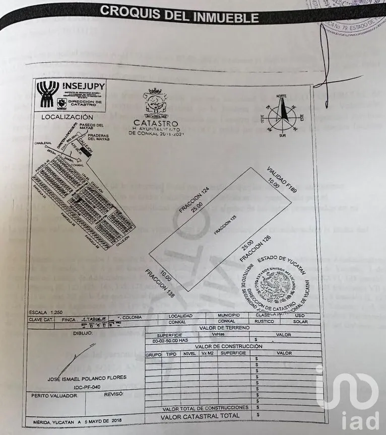 Terreno en Venta en Praderas del Mayab, Conkal, Yucatán | NEX-252164 | iad México | Foto 2 de 5