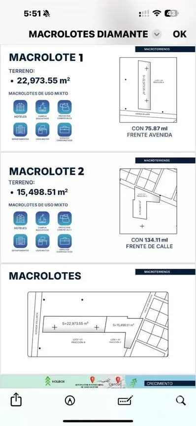 Terreno en Venta en Puerto Morelos, Puerto Morelos, Quintana Roo | NEX-244570 | iad México | Foto 2 de 5