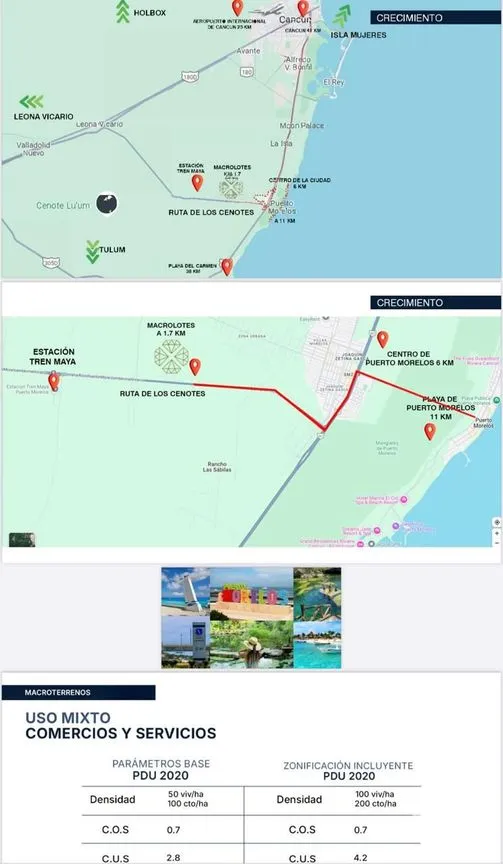 Terreno en Venta en Puerto Morelos, Puerto Morelos, Quintana Roo | NEX-244570 | iad México | Foto 5 de 5