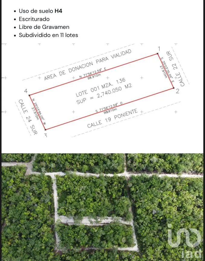 Terreno en Venta en Tulum Centro, Tulum, Quintana Roo | NEX-256057 | iad México | Foto 4 de 5