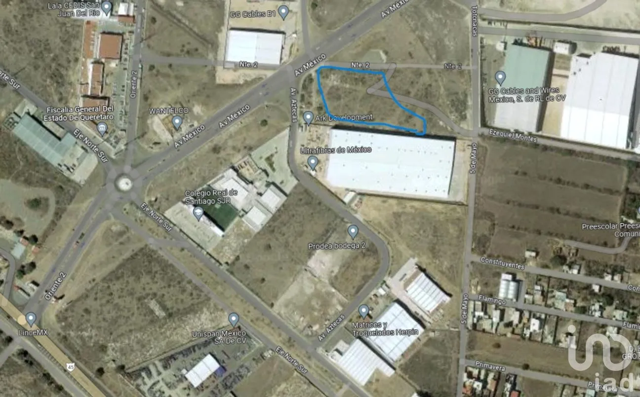 Terreno en Renta en Nuevo Parque Industrial, San Juan del Río, Querétaro | NEX-256081 | iad México | Foto 7 de 7