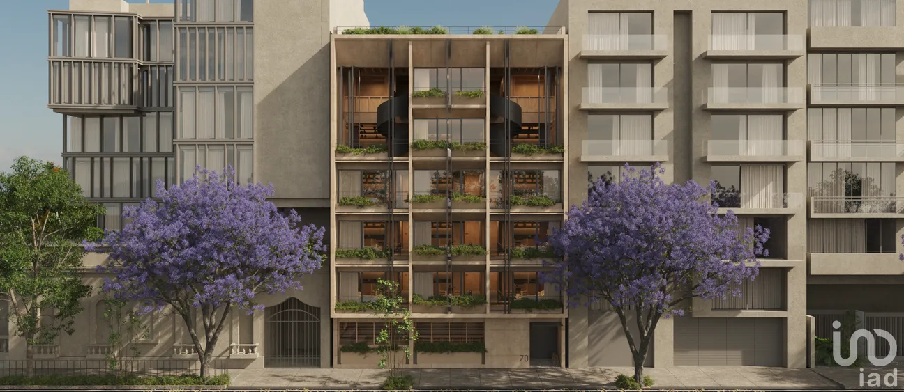 Departamento en Venta en Roma Norte, Cuauhtémoc, Ciudad de México | NEX-257058 | iad México | Foto 2 de 8