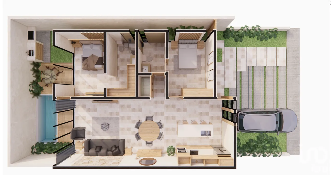 Casa en Venta en Playa del Carmen, Solidaridad, Quintana Roo | NEX-248317 | iad México | Foto 8 de 13