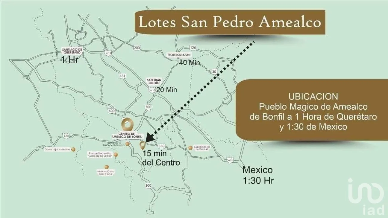 Terreno en Venta en San Pedro Tenango, Amealco de Bonfil, Querétaro | NEX-291233 | iad México | Foto 7 de 7
