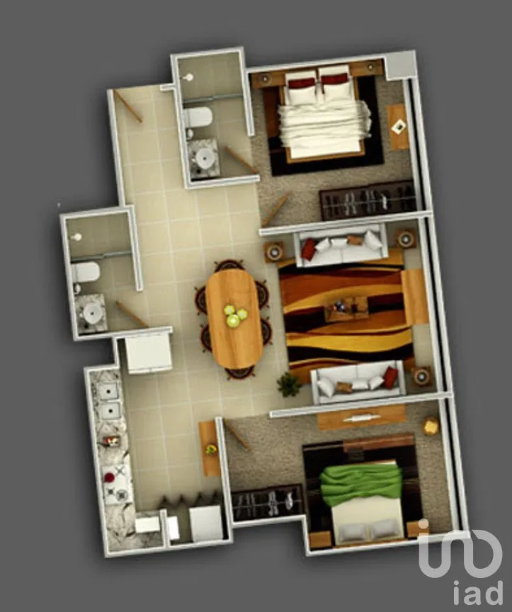 Departamento en Venta en San Pedro de los Pinos, Álvaro Obregón, Ciudad de México | NEX-298777 | iad México | Foto 13 de 13
