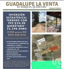 NEX-251834 - Terreno en Venta en Guadalupe la Venta, CP 76249, Querétaro.