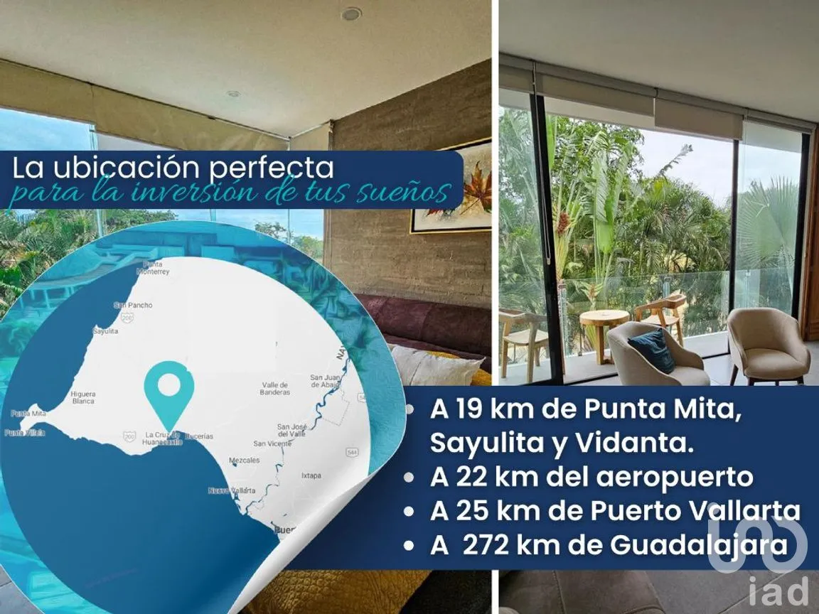 Departamento en Venta en Cruz de Huanacaxtle, Bahía de Banderas, Nayarit | NEX-256735 | iad México | Foto 15 de 17