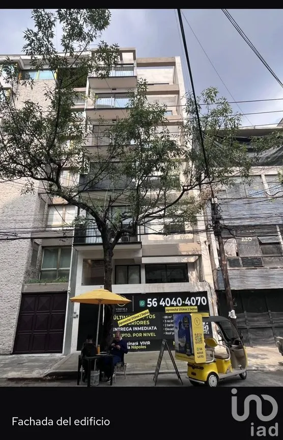 Departamento en Venta en Nápoles, Benito Juárez, Ciudad de México | NEX-265630 | iad México | Foto 1 de 20