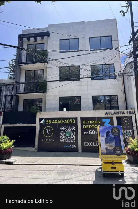 Departamento en Venta en Nochebuena, Benito Juárez, Ciudad de México | NEX-265638 | iad México | Foto 1 de 19