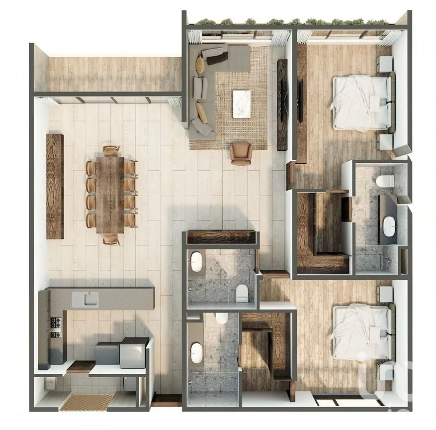 Departamento en Venta en Ciudad de los Deportes, Benito Juárez, Ciudad de México | NEX-266047 | iad México | Foto 13 de 13