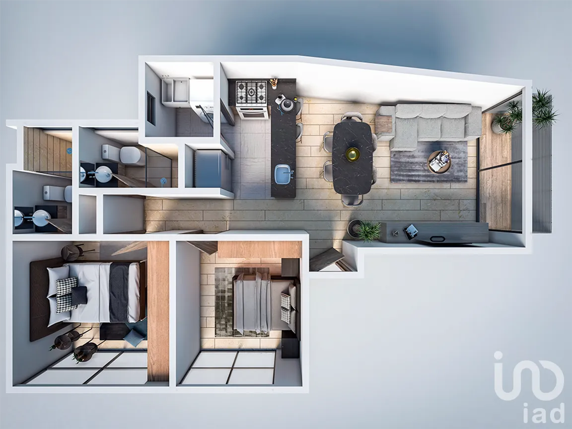 Departamento en Venta en Nápoles, Benito Juárez, Ciudad de México | NEX-291710 | iad México | Foto 11 de 12