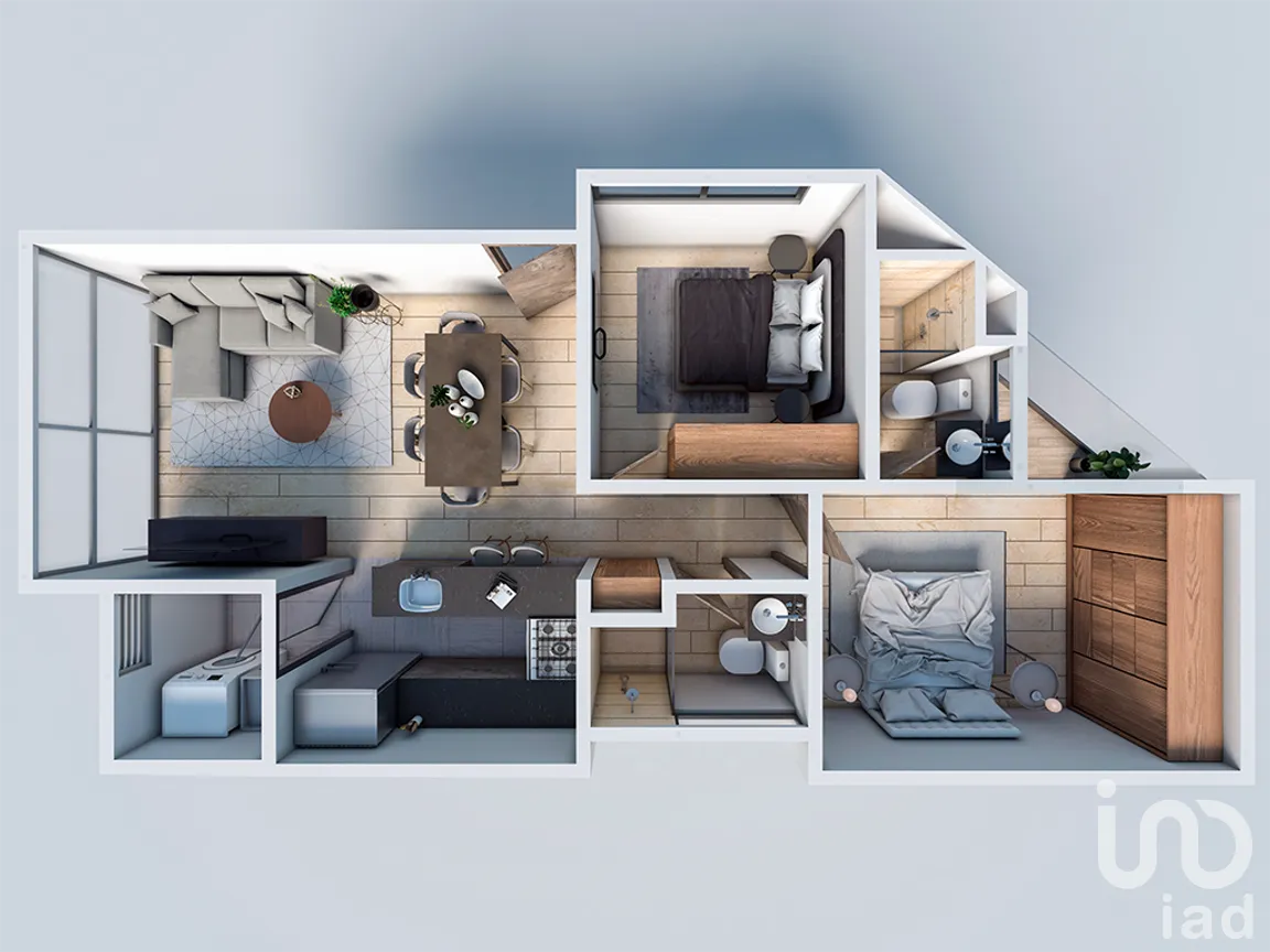 Departamento en Venta en Nápoles, Benito Juárez, Ciudad de México | NEX-291710 | iad México | Foto 12 de 12
