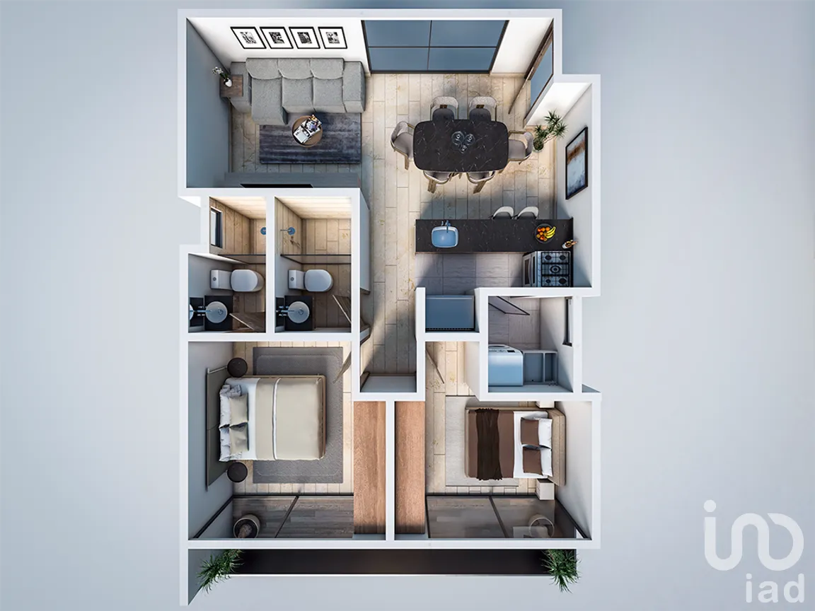 Departamento en Venta en Nápoles, Benito Juárez, Ciudad de México | NEX-291710 | iad México | Foto 9 de 12