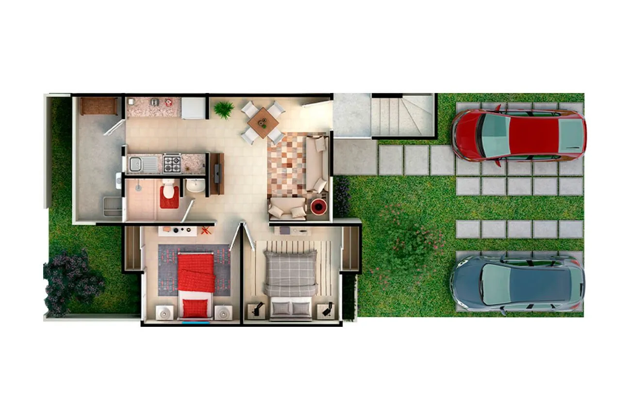 Departamento en Venta en Los Héroes San Pablo, Tecámac, México | NEX-260809 | iad México | Foto 8 de 12