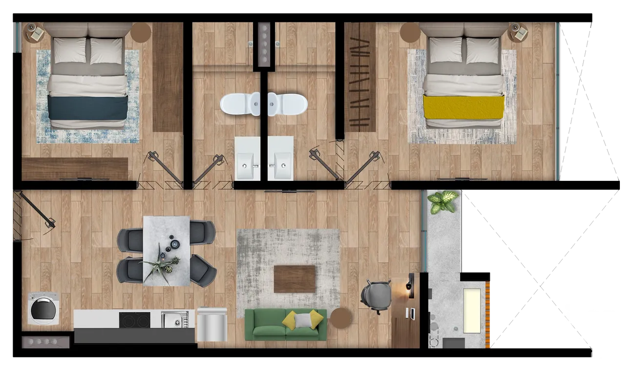 Departamento en Venta en Industrial, Monterrey, Nuevo León | NEX-256810 | iad México | Foto 2 de 7