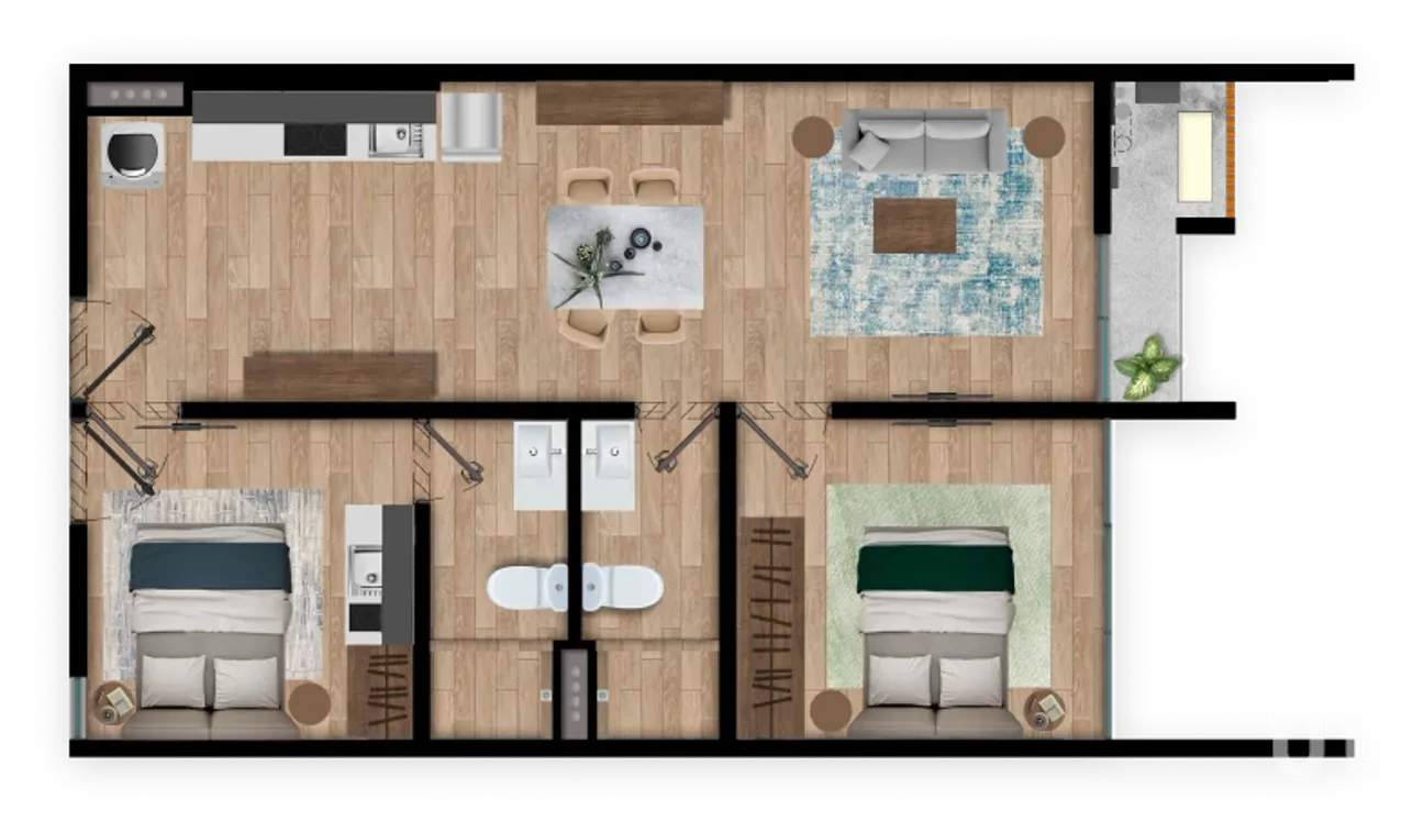 Departamento en Venta en Industrial, Monterrey, Nuevo León | NEX-256854 | iad México | Foto 2 de 8