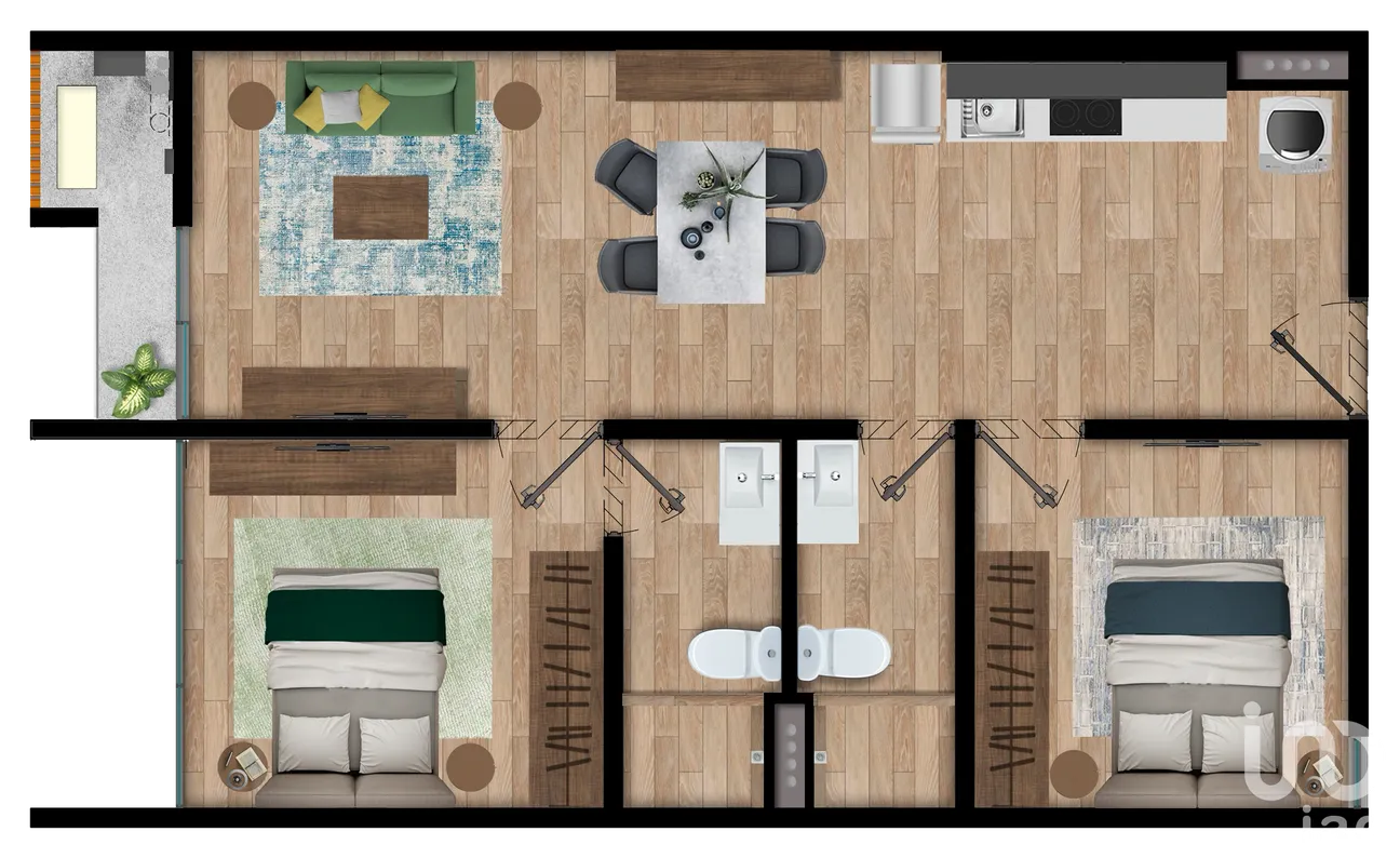 Departamento en Venta en Industrial, Monterrey, Nuevo León | NEX-256858 | iad México | Foto 3 de 7