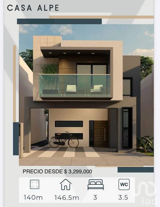Casa en Venta en Arecas, Juárez, Chihuahua | NEX-263109 | iad México | Foto 1 de 1